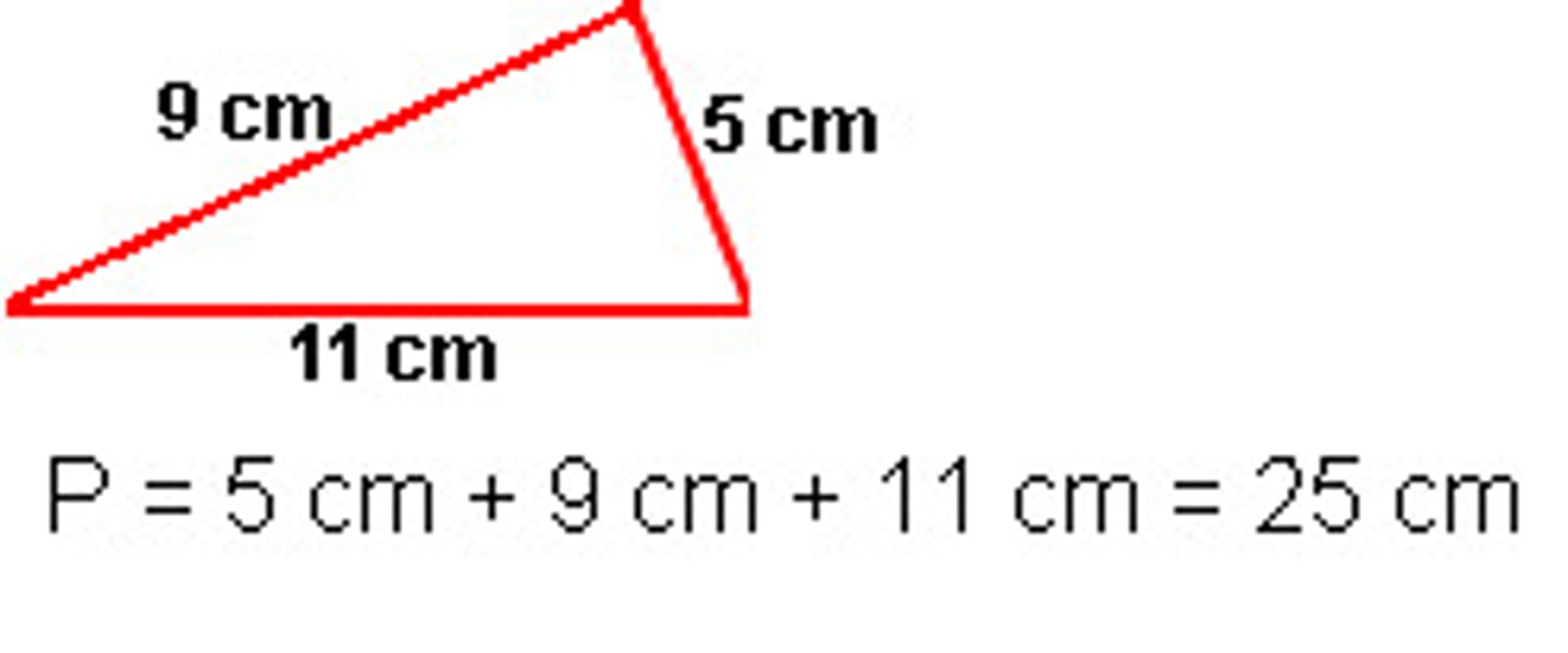 <p>the distance around a 2-dimensiional figure</p>
