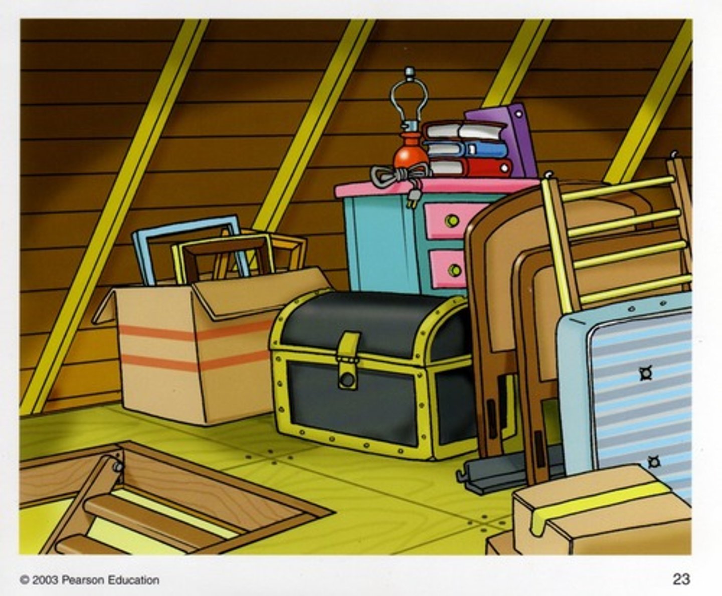 <p>attic, çardaq</p>