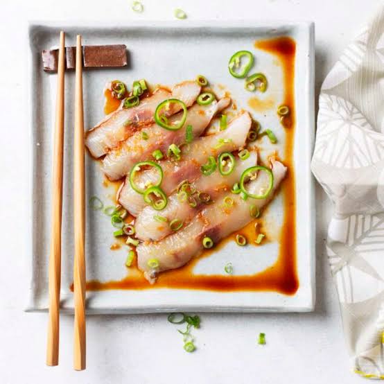 <p>Yuzu dashi , serrrano peppers, granted wasabi , mixed greens , ponzu sauce</p>