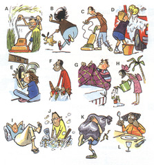 <p>(phr.n): công việc nhà</p>
