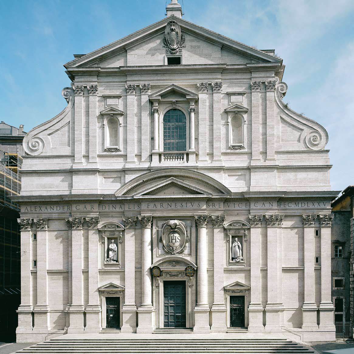 <p>Il Gesù Facade</p>