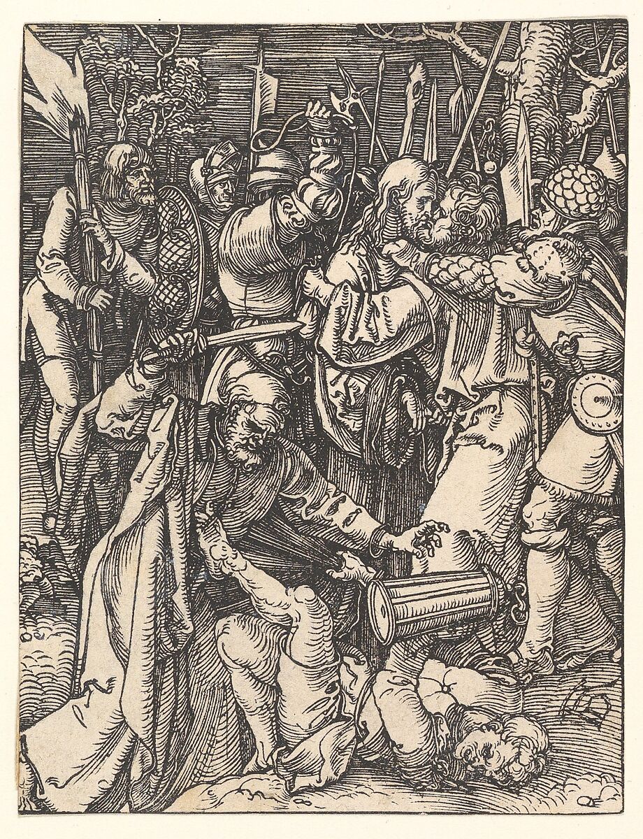<p>Dürer, <em>The Betrayal of Christ</em></p>