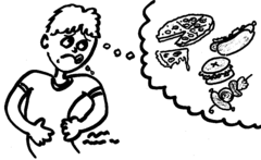 <p>Tengo mucha hambre</p>