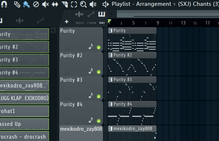 <p>To add time markers in the playlist is CTRL+?</p>
