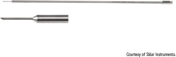 <p><span style="background-color: var(--color1);">Straight, hollow instrument with a 2-mm beveled needle tip for aspiration of cystic structures.</span></p>