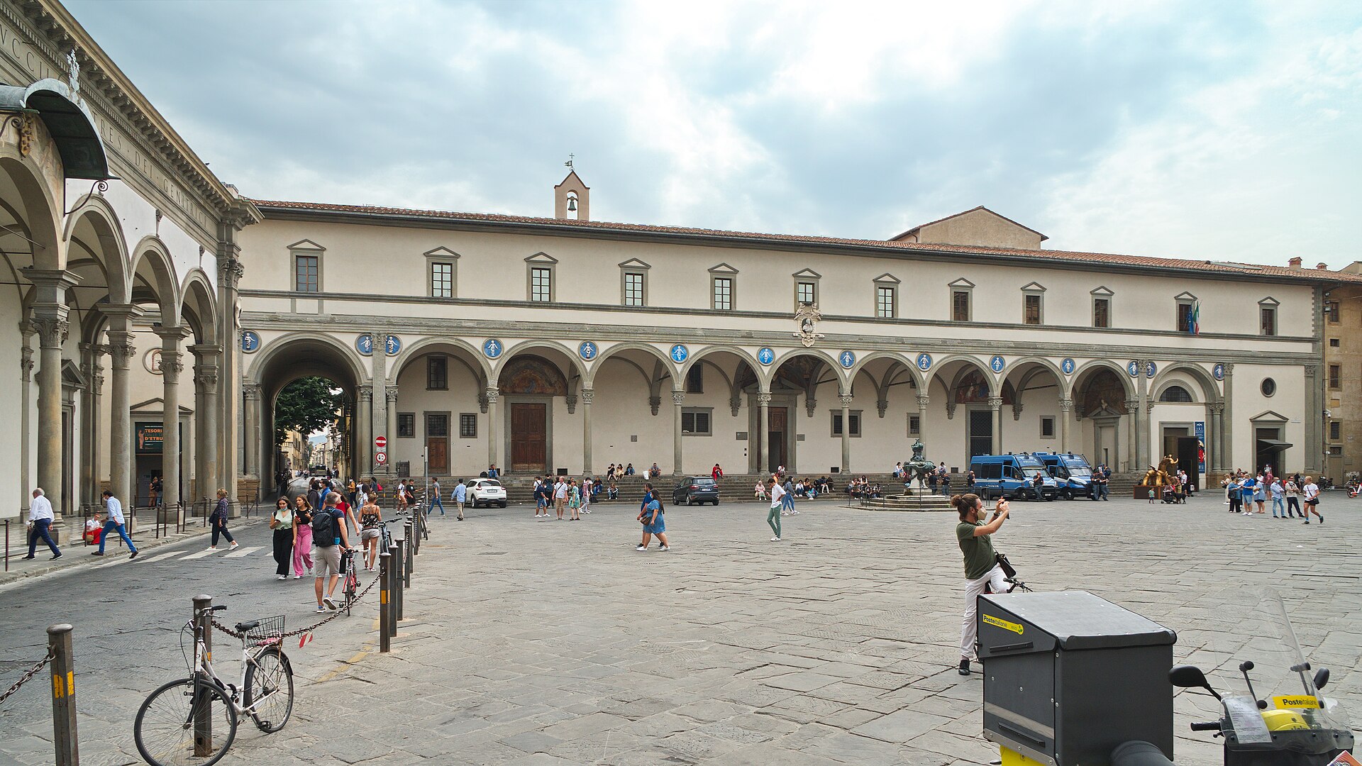 <ul><li><p>Its design, located in Florence, began the architectural Italian Renaissance and established the namesake’s reputation as one of the finest architects of the Italian Renaissance </p></li></ul><p></p>