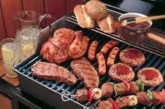<p>on the grill</p>