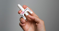 <p>Narcan (naloxone)</p>