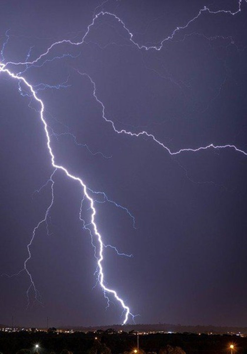 <p>(weather/news English) sét đánh Ví dụ: Lightning struck a farm.</p>