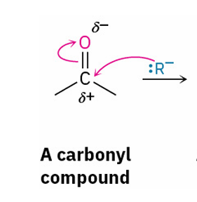<p>general Grignard reagent reaction</p>