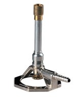 <p>Used to heat substances; allows for adjusting gas and air supply</p>