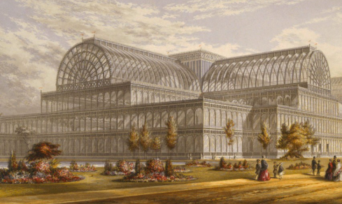 <p>Glass and Steel architecture, which became possible with the invention of new material during the industrial revolution.</p>