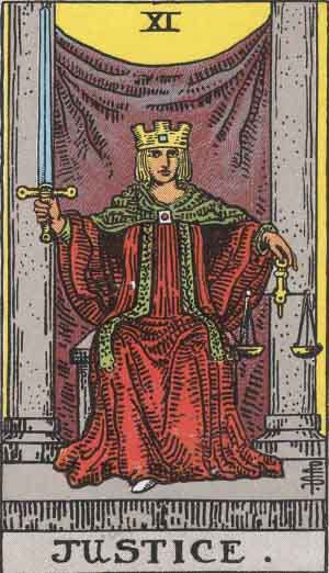 <p>XI - Justice</p>