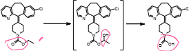 <p>What happens during Ester Cleavage (CYP-Catalyzed)?</p>