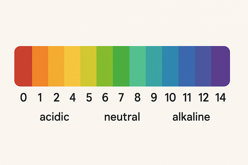 <p>The pH scale is based on the concentration of ??? ions in a solution.</p>