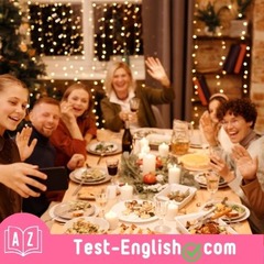 <p>My family and I eat ______ together at 6:30 every evening.</p>