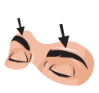 <p>eyebrows (m)</p>
