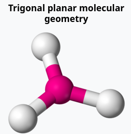 <p>Shape: Trigonal Planar</p><p>Bond Ang: 120 deg</p><p>Ex: BF<sub>3</sub></p>
