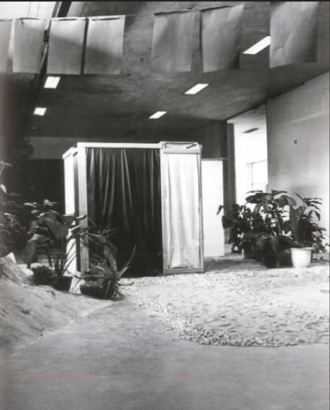 <p><span style="background-color: transparent;">Hélio Oiticica, Tropicália, 1967, installation for ‘New Brazilian Objectivity’ at Museu de</span></p><p><span style="background-color: transparent;">Arte Moderna, Rio de Janeiro.</span></p>