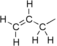 <p>An allyl group is a substituent with the structural formula H2C=CH-CH2R, where R is the rest of the molecule</p>
