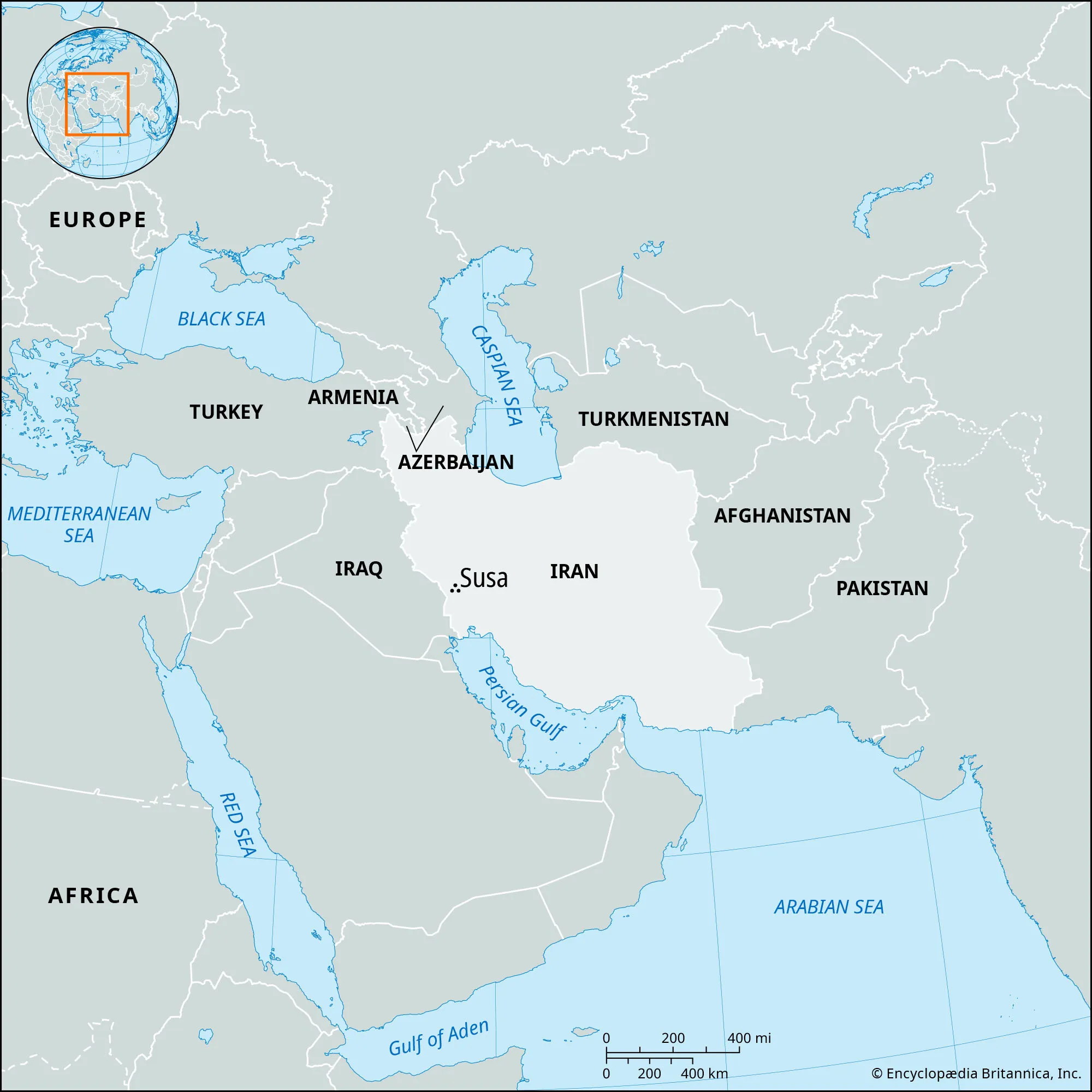 <p>identify Susa on a map</p>