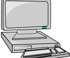 <p>Où est l'ordinateur? (voici)</p>