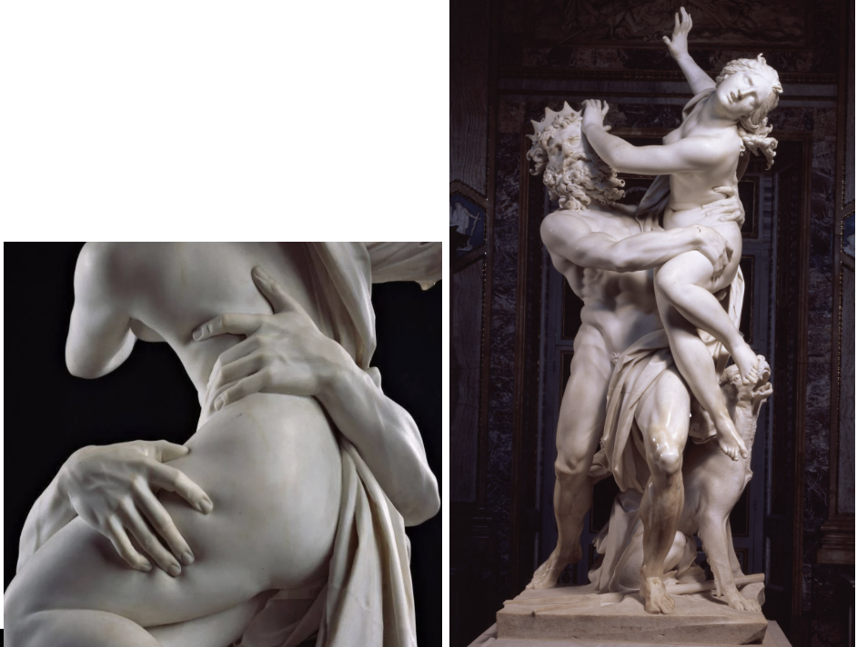 <p><span style="color: green;">The Rape of Persephone - Bernini</span></p>