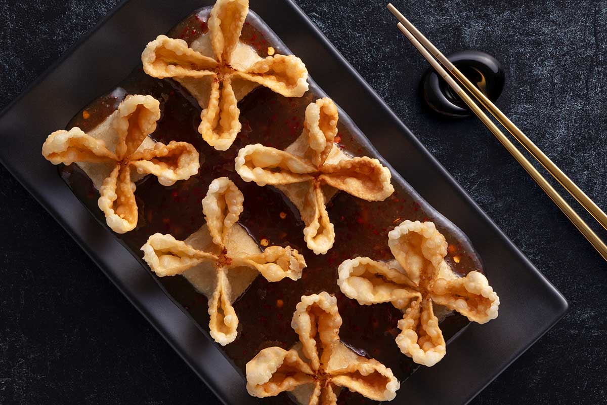 <p>Crab Wontons (x6)</p>