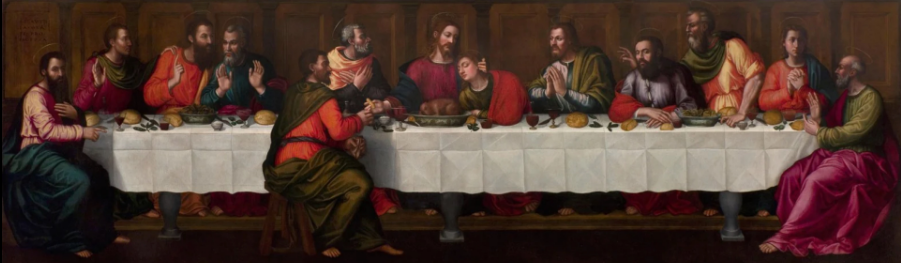 <p>The Last Supper, 1568</p>
