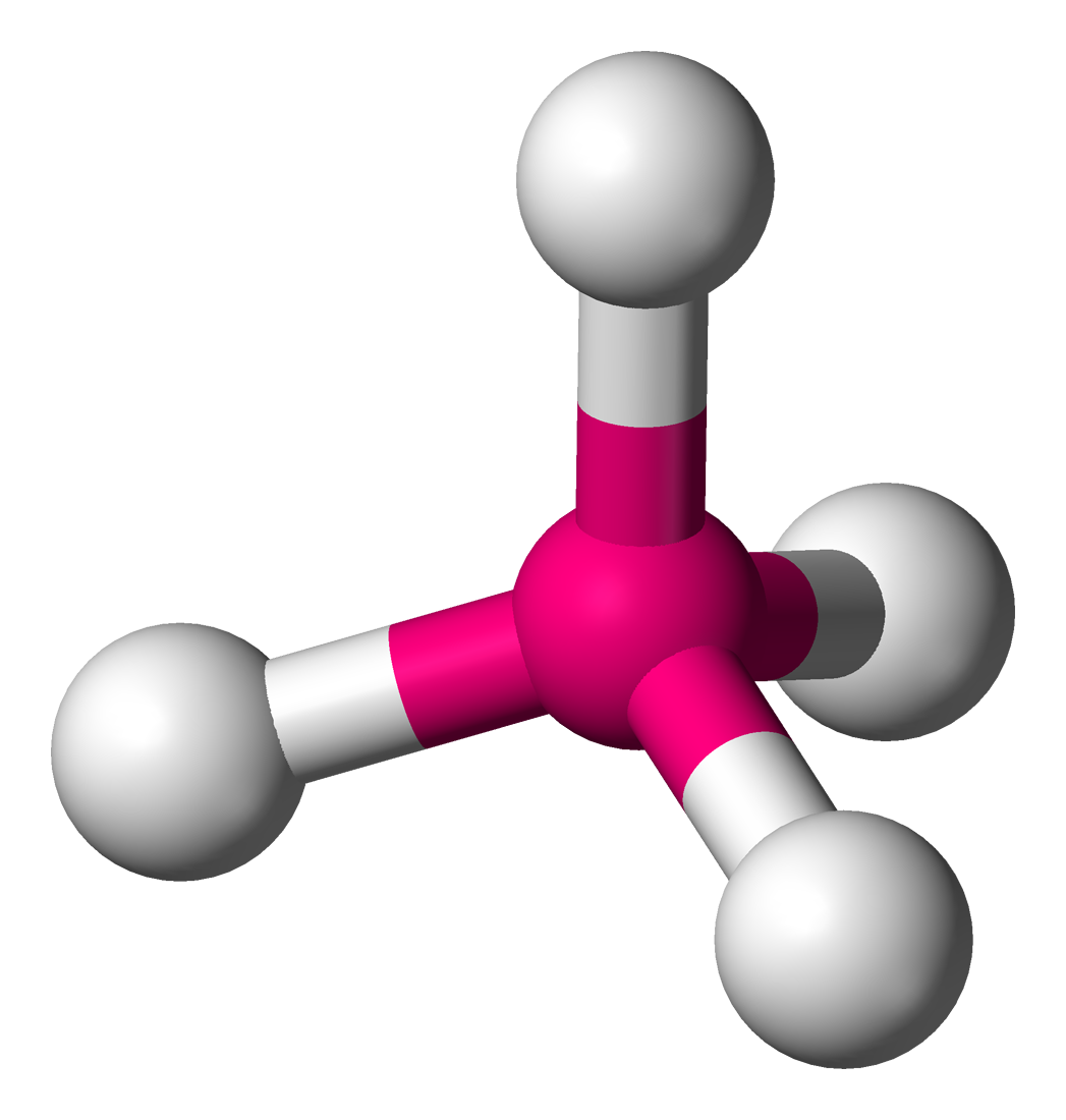 <p>Tetrahedral</p><p>109 degrees</p>