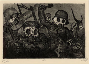 <p>Otto Dix - bunch of drawings </p>