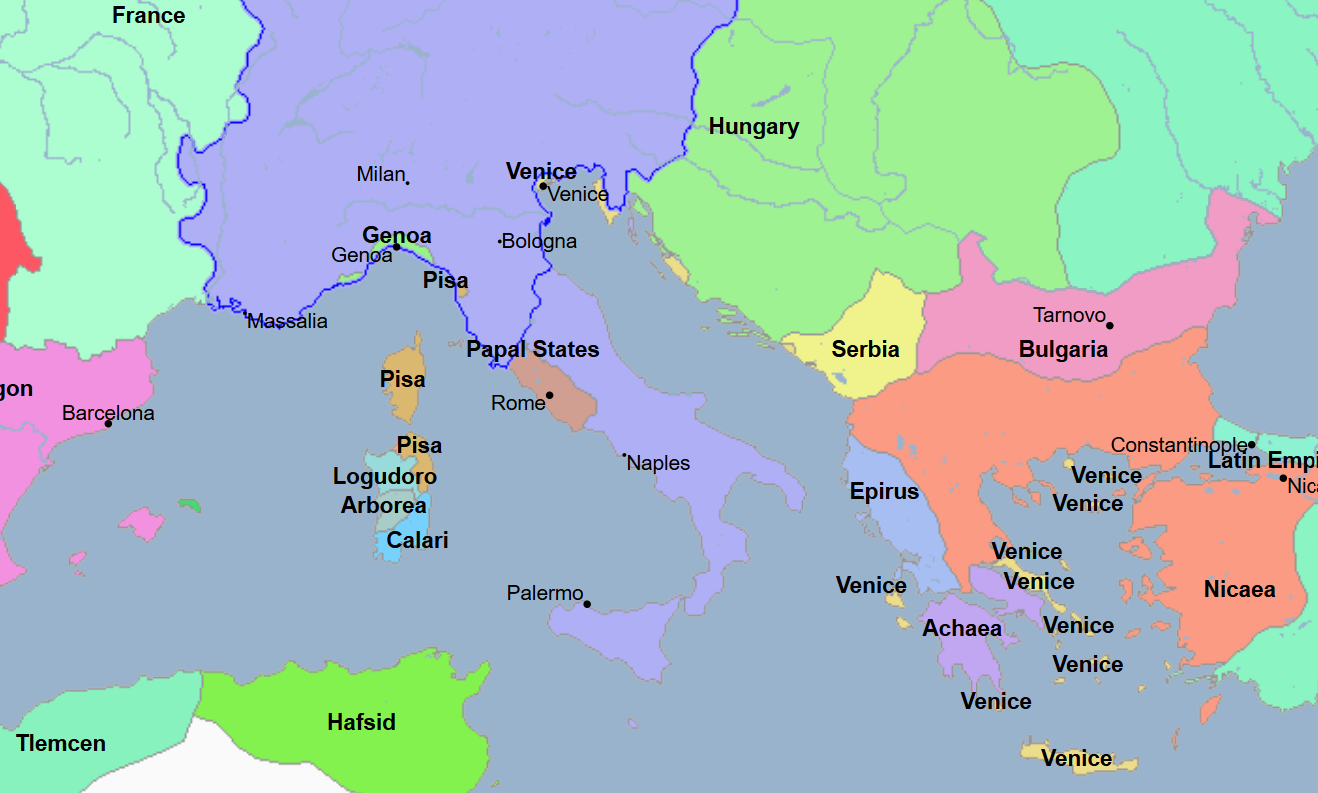 <ul><li><p>7th King of Sicily, from the Hohenstaufen Dynasty</p></li><li><p>24th Emperor of the Holy Roman Empire, from the Hohenstaufen Dynasty</p></li><li><p>He was not King of Italy, but he held control over Italy</p><ul><li><p>He was crowned with papal backing by Pope Innocent III</p></li><li><p>He was officially crowned by Pope Honorius III after he promised to go to the aid of the Fifth Crusade</p><ul><li><p>However, he was excommunicated twice by Pope Honorius III for his delayed crusading</p><ul><li><p>The first time he vowed to fight for the Holy Land, he did not succeed in getting away as expected</p></li><li><p>The second time he vowed to fight for the Holy Land, he said he would be ready to sail, but then got distracted by domestic problems and the Mongol invasions</p><ul><li><p>This was the first time was excommunicated by Pope Gregory IX</p></li></ul></li><li><p>The third time he set a date to fight for the Holy Land, his troops did indeed sail from Brindisi but went without him for he was unwell in Otranto and without him, many of his troops were demoralized</p><ul><li><p>This was the second time he was excommunicated by Pope Gregory IX, for crusading while excommunicated</p></li></ul></li><li><p>When he did eventually arrive in Jerusalem for the <em>Sixth</em> Crusade, having arrived in the Christian port of Acre, he did not have much of an army with him</p></li></ul></li></ul></li><li><p>As King of Germany, he paid little to no attention to it, leaving it instead in the hands of the nobles, and thus led to it a period of political instability</p><ul><li><p>He instead concentrated on the reorganization of Sicily and northern Italy, which led the Vatican to suspect that it was his potential target in the middle</p></li></ul></li></ul></li><li><p>His delayed efforts to fight in the Fifth and Sixth Crusades were explained by his clandestine diplomatic contact with the Ayyubid Sultan Al-Kamil, in which he tried to negotiate with the “infidel” to organize a bloodless coup</p><ul><li><p>He had Al-Kamil and the Ayyubid Sultanate sign the Treaty of Jaffa to end the Sixth Crusade, resulting in a bloodless coup, a novelty in the history of the Crusades, whose protagonists usually preferred to do things the hard way</p></li></ul></li><li><p>He experienced significant disgrace for his choice to negotiate with Al-Kamil and the Ayyubid Sultanate that culminated in the Treaty of Jaffa</p><ul><li><p>He was publicly denounced as the Antichrist</p></li><li><p>He was excommunicated a third time for dealing with an infidel</p></li></ul></li></ul><ul><li><p>Under his reign</p><ul><li><p>His son and vice-regent of the Holy Roman Empire Henry revolts against him and makes an alliance with the Lombard League</p></li><li><p>He then had his son and vice-regent Henry deposed and imprisoned</p></li><li><p>He then defeated the armies of the Lombard League</p></li><li><p>The University of Padua was founded</p></li><li><p>The University of Rome was founded</p></li><li><p>The University of Siena was founded</p></li></ul></li><li><p>He and his forces fought against and defeated Pope Gregory IX and the Papacy in the War of the Keys</p></li><li><p>In the (First) Council of Lyon, he was condemned, deposed, and found guilty of sacrilege and suspected of heresy, and a crusade was called against him as a result by Pope Innocent IV</p></li><li><p>He was a scholarly king with a scientific curiosity and a serious student of natural science</p><ul><li><p>He wrote a treatise on falconry that is a model of natural history for its combined learning and observation</p></li><li><p>In one experiment he conducted, he raised children in silence in an effort to discover what language was spoken by Adam and Eve</p><ul><li><p>This, of course, was extremely cruel to those children</p></li></ul></li></ul></li></ul><ul><li><p>He died at Castel Fiorentino near Lucera</p><ul><li><p>There were sighs of relief throughout the Vatican afterwards given how much they had to excommunicate him</p></li></ul></li><li><p>After his deposition, there was an interregnum of nearly 30 years</p><ul><li><p>He thus left his heirs the task of sorting out a chaotic Europe</p></li><li><p>Following his death, rebellions broke out in northern Italy against the feudal lords there</p></li></ul></li></ul><p></p>