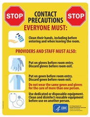 <p>Measures taken to prevent the spread of diseases through direct or indirect contact.</p>