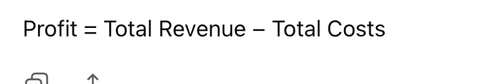<p>The money left after all expenses money you keep</p>