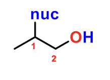 <p>Carbon 1 (more substituted)</p>
