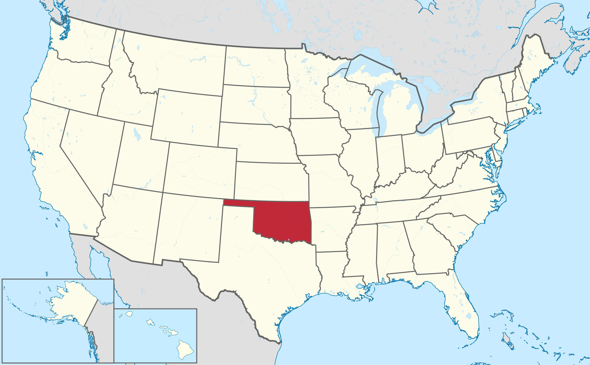 <p>Oklahoma</p>
