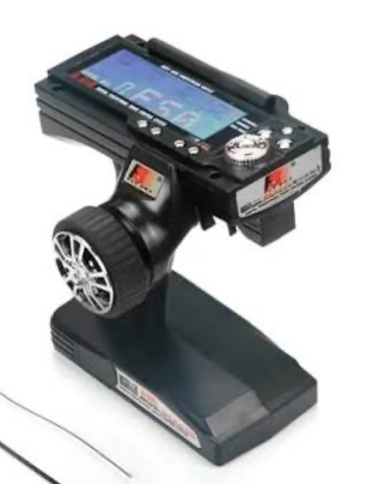 <p>Transmitter/RC - wirelessly controls vehicle</p>