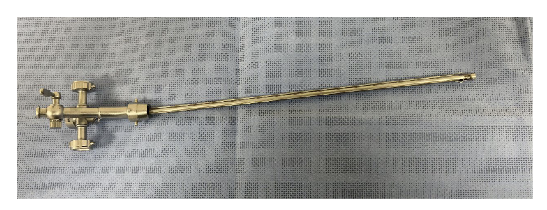 <p>Operative Cystoscope</p><p>AKA: Cystoscope Deflector</p>