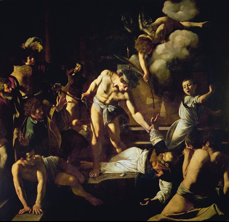 <p>Caravaggio, <em>Martyrdom of St. Matthew</em></p>