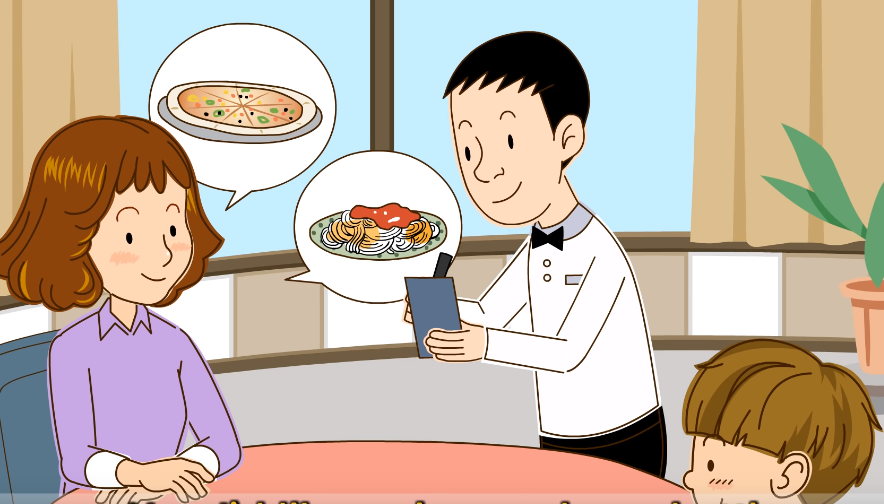 <p>Gọi món</p>