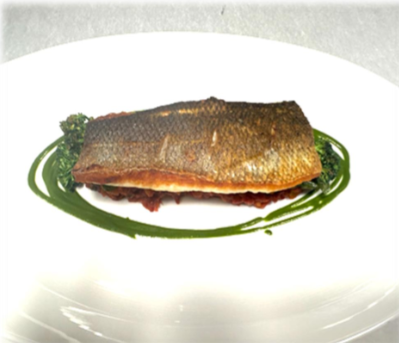 <p>ROASTED BRANZINO</p>
