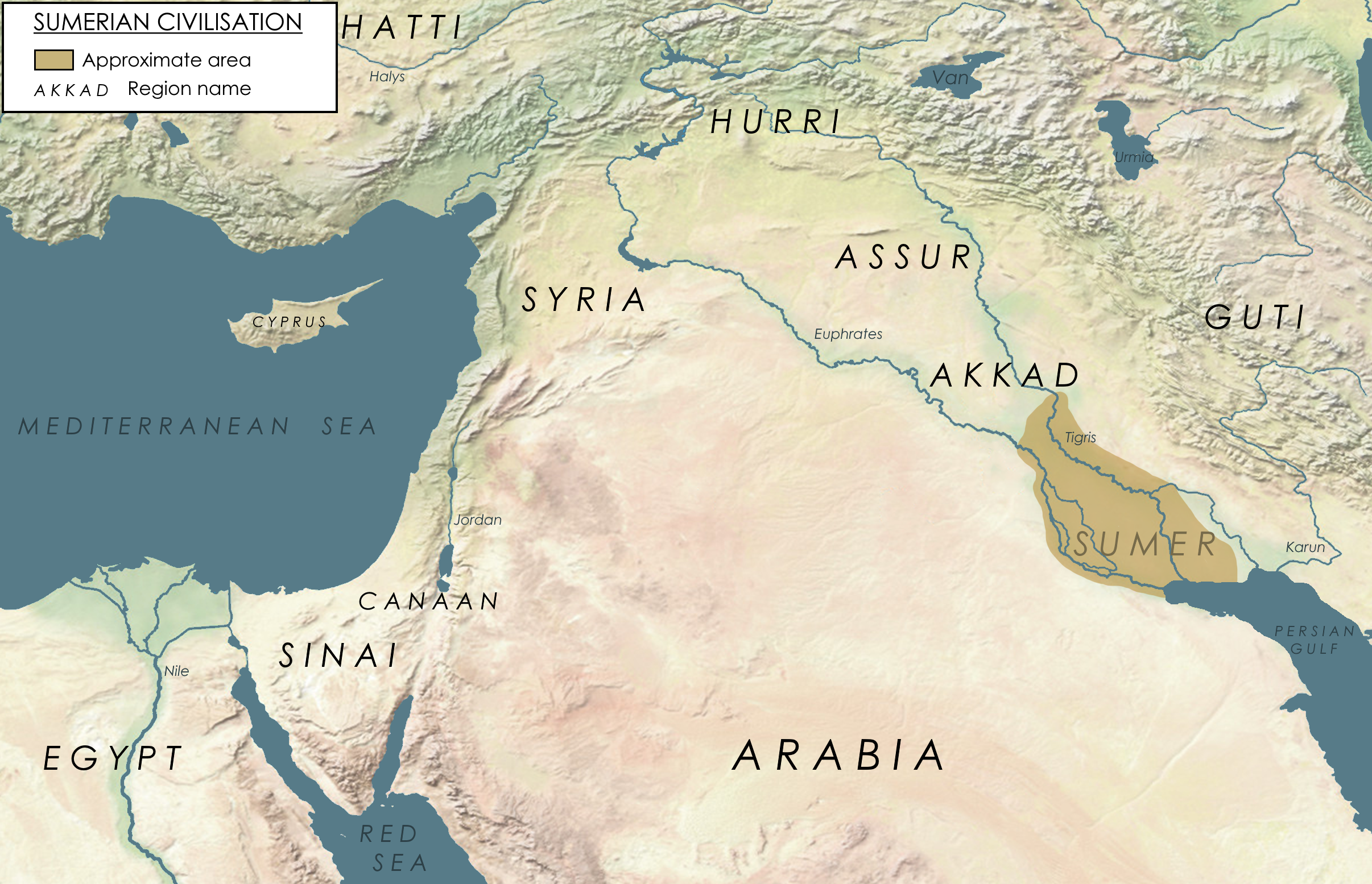 <p>first major civilization; developed first advances to agriculture and city-state governments</p>