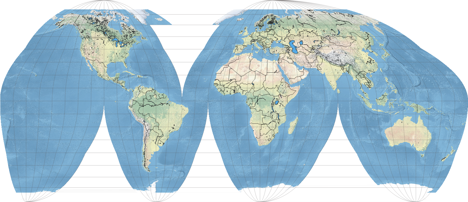 <p>Equal Area Projection</p>