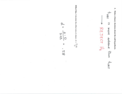 <p>Cohen's d measures standardized mean difference independent of sample size, unlike t_obt.</p>