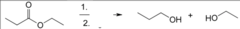 <p>reduces ketones, aldehydes, acid chlorides, esters, carboxylic acids, and amides</p><p>ketone/aldehyde/acid chloride -> alcohol </p><p>carboxylic acid -> remove ketone to make alcohol</p><p>ester -> split and add -OH, makes 2 alcohols</p><p>amide -> amine (remove double O bond) (no loss of C)</p>