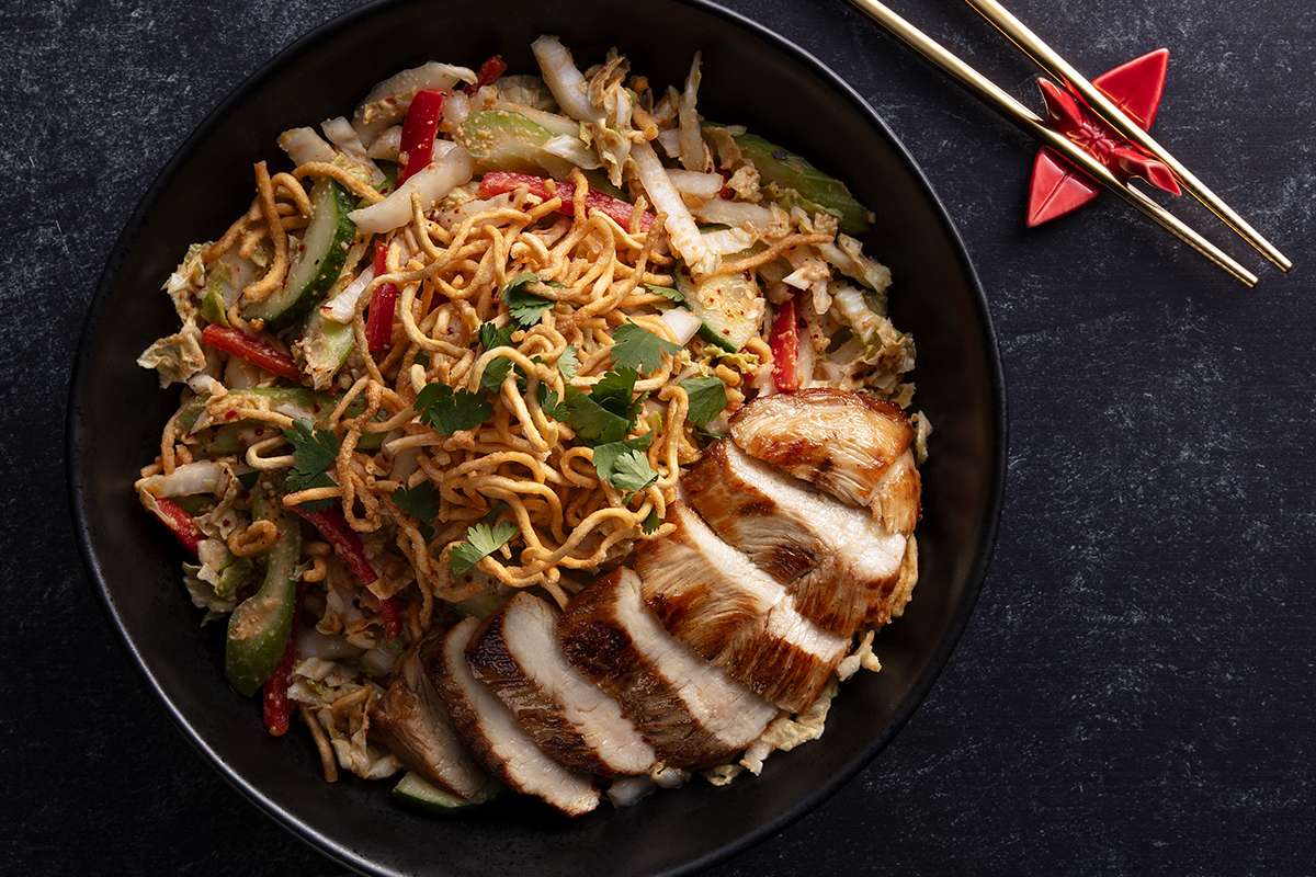 <p>Thai Peanut Salad</p>