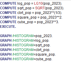 <p>SQRT is wortel </p>