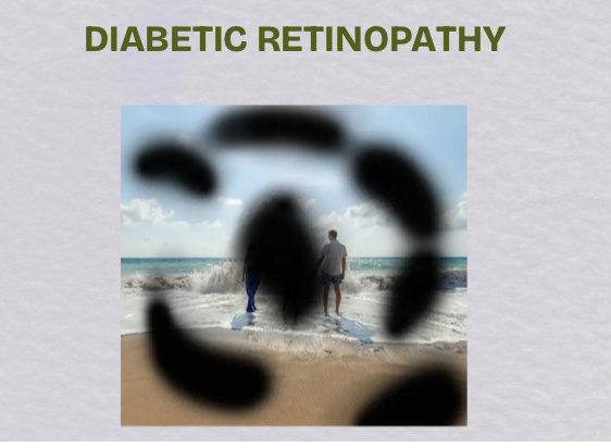 <p>Patchy or sporadic vision loss</p>