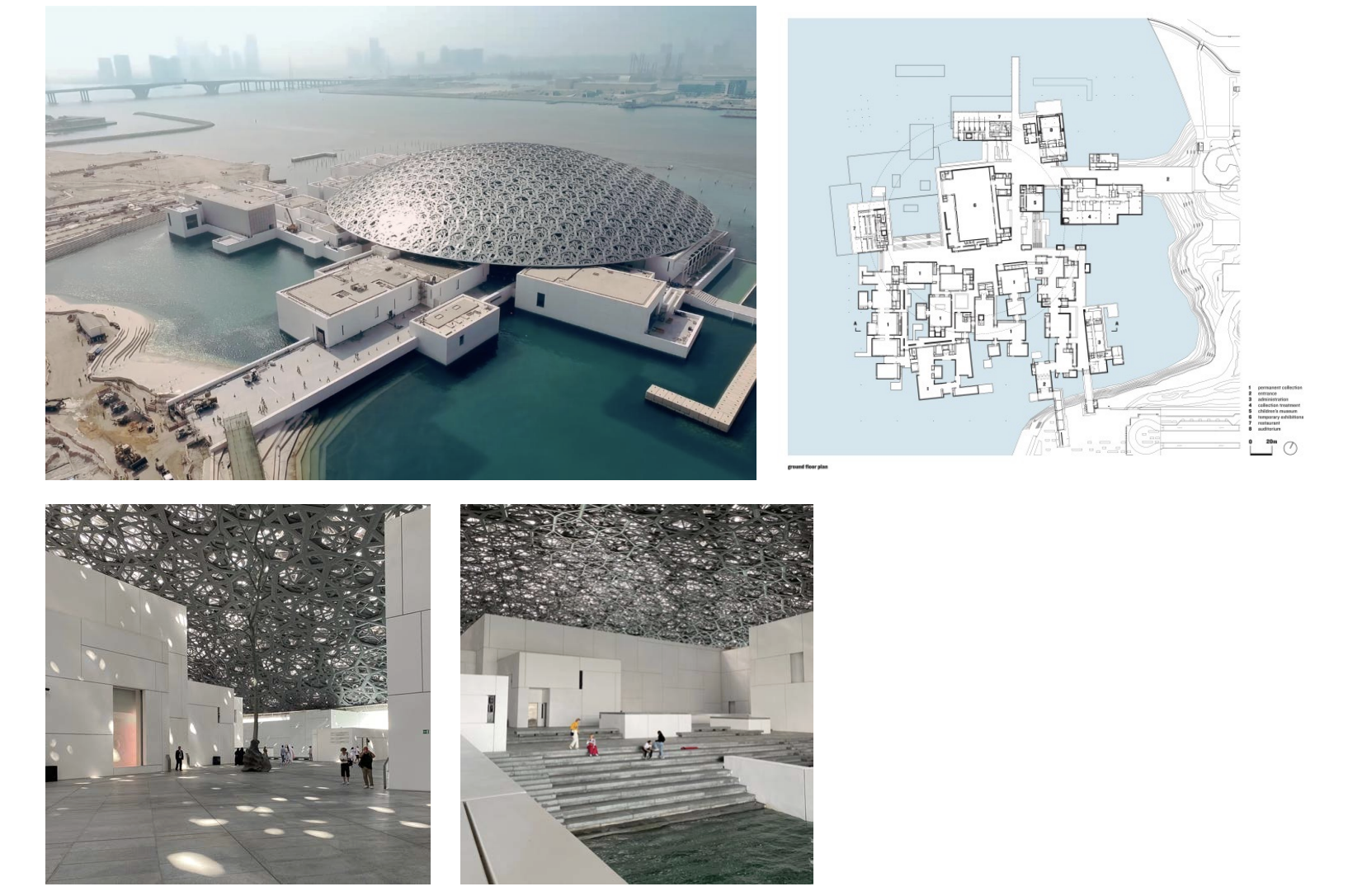 <p>17) Jean Nouvel, Louvre Abu Dhabi, Abu Dhabi, United Arab Emirates, 2017</p>