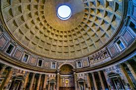 <p>Roman architectural element creating large interior spaces like the Pantheon</p>
